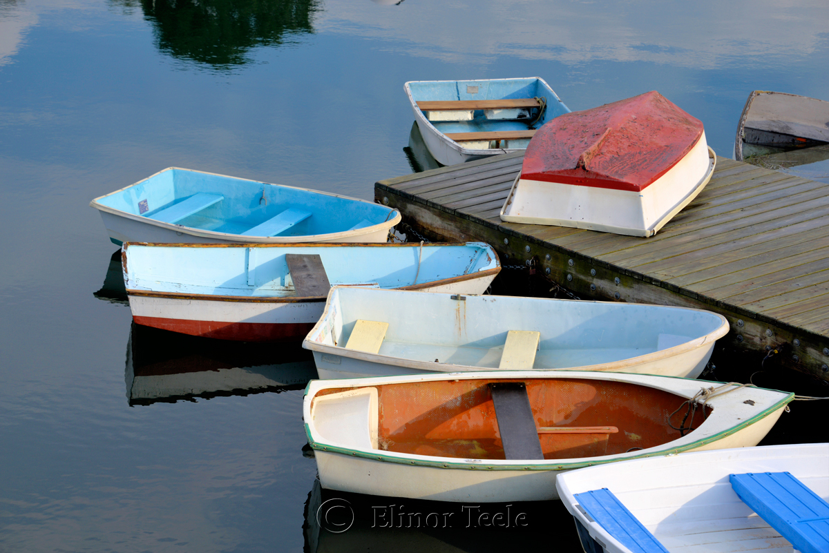 Rowboats, Annisquam Harbor, Annisquam MA