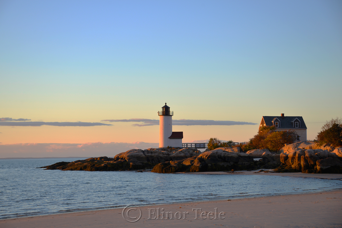 Lighthouse - Pastel Sunset
