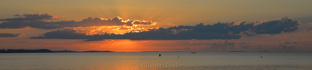 Sunset, Ipswich Bay 1