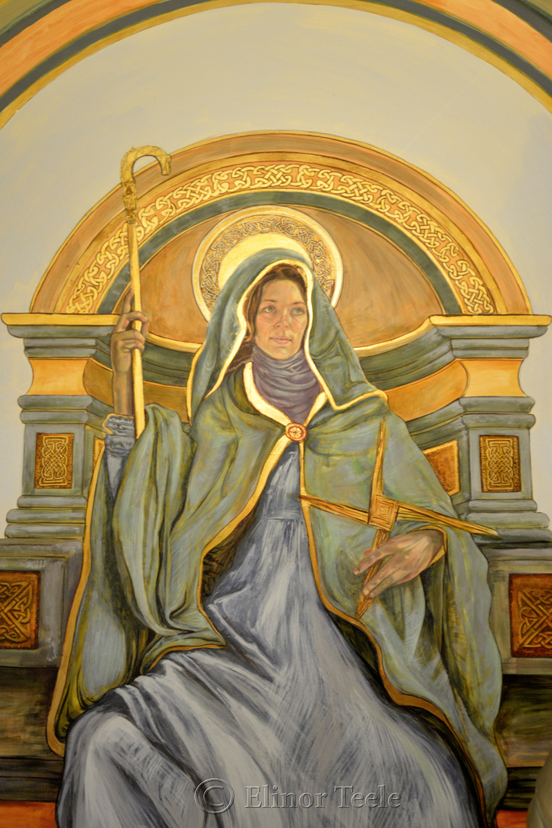 St. Brigid, Eleanor Yates Mural