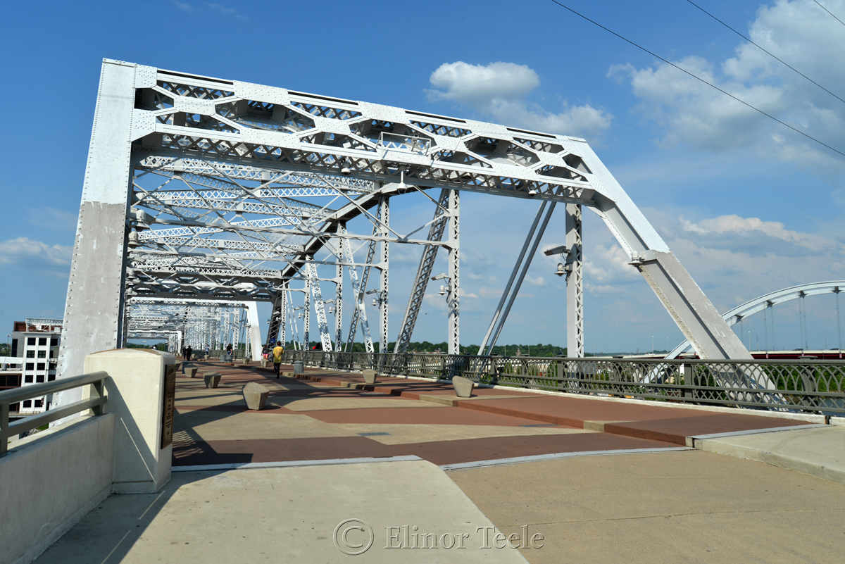 Cumberland Pedestrian Bridge, Nashville 1