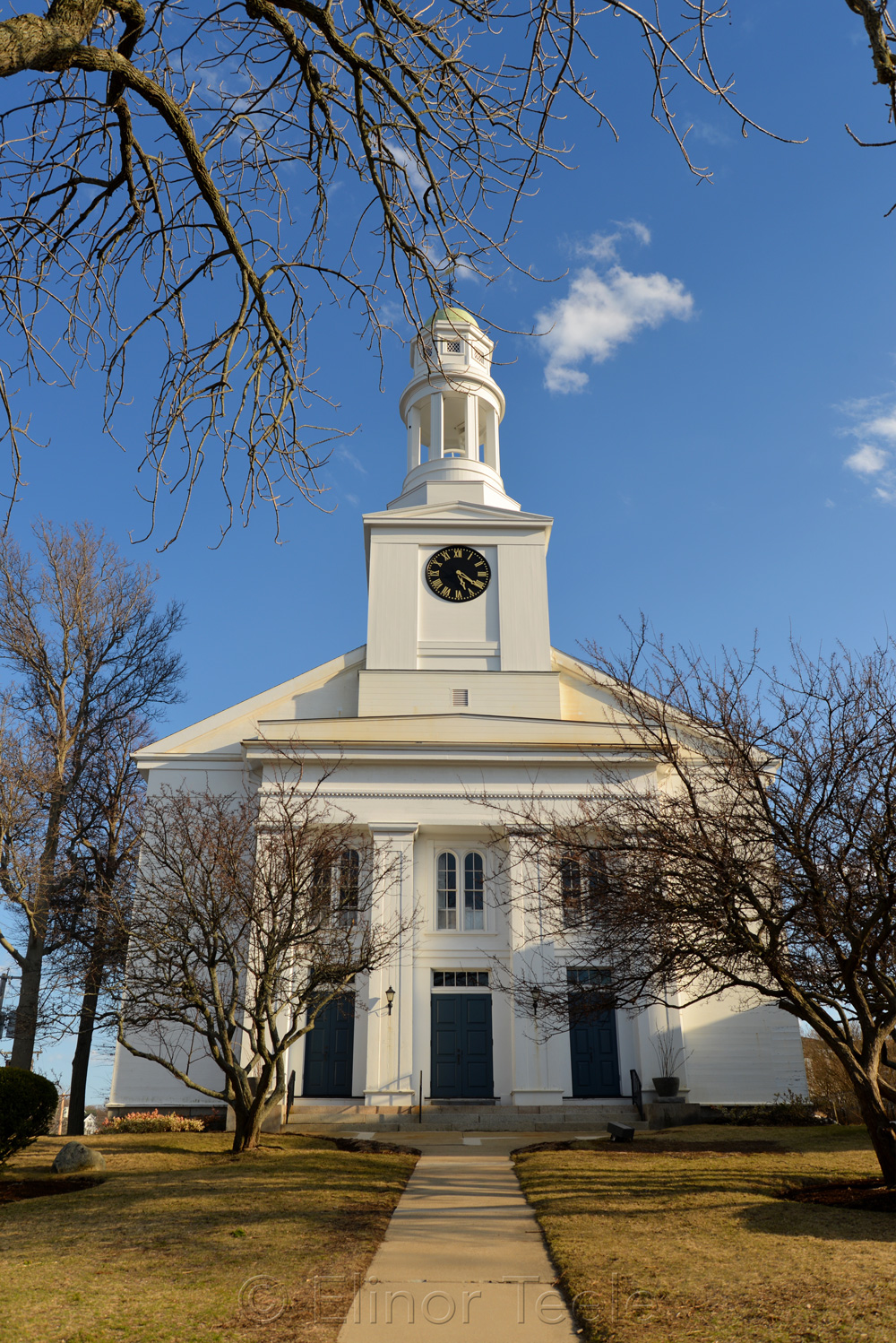 First Congregational Church in Spring 2019, Rockport MA