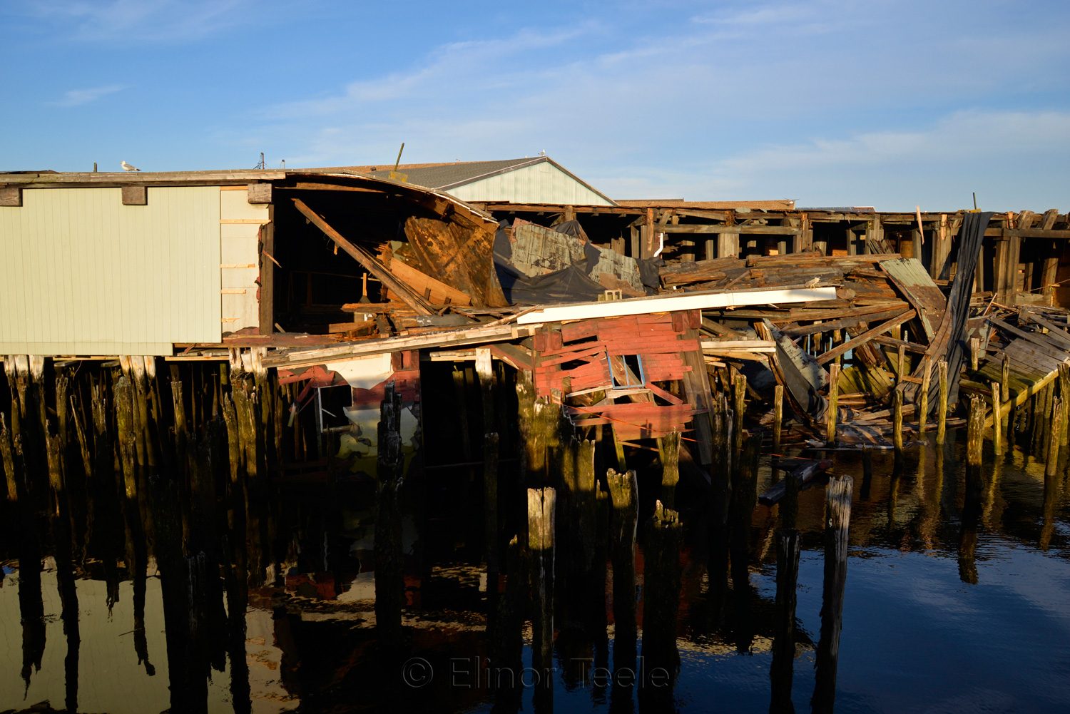 Gloucester Waterfront - Collapsed Warehouse 1