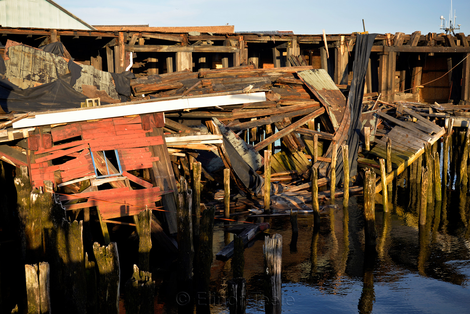 Gloucester Waterfront - Collapsed Warehouse 2