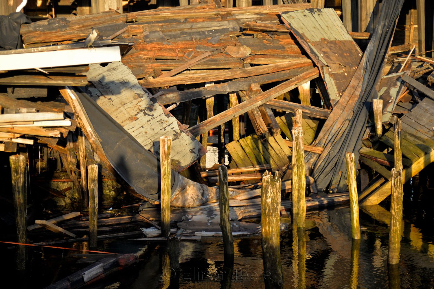 Gloucester Waterfront - Collapsed Warehouse 3