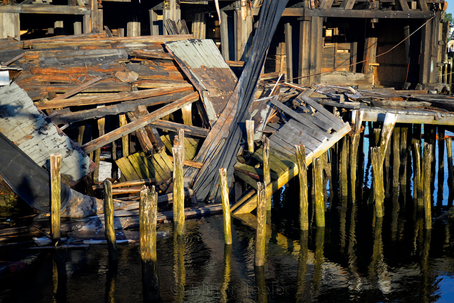 Gloucester Waterfront - Collapsed Warehouse 4