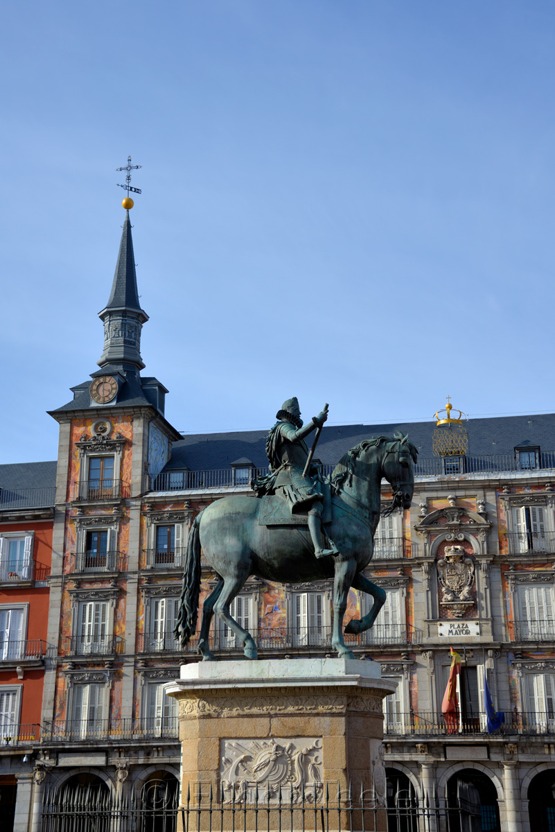 Estatua Ecuestre de Felipe III | Equestrian Statue of Philip III, Plaza Mayor, Madrid