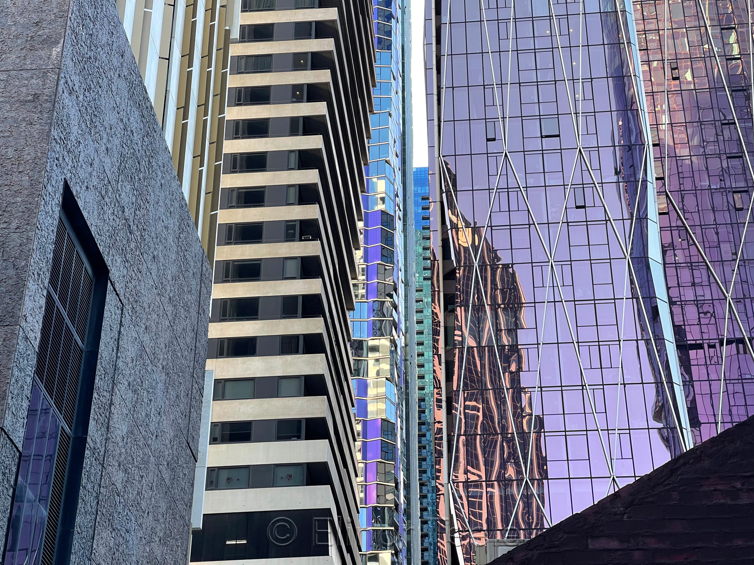 Purple Skyscraper, Melbourne