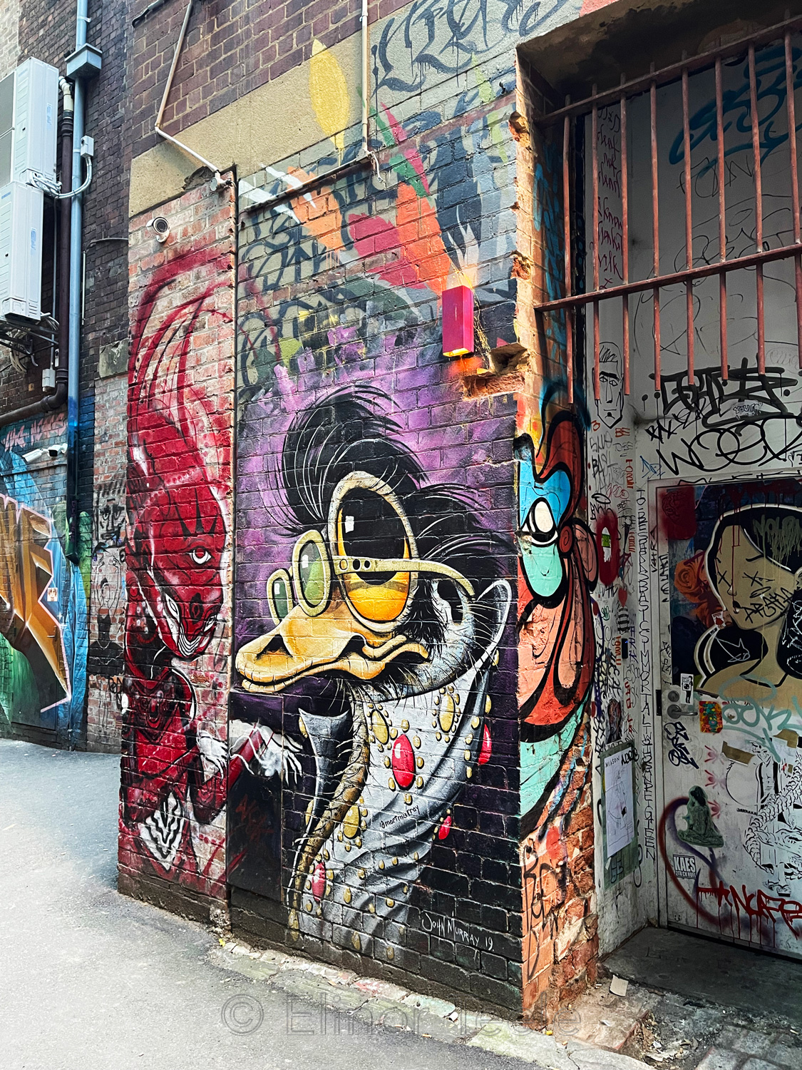 Duckboard Place - Wall, Melbourne