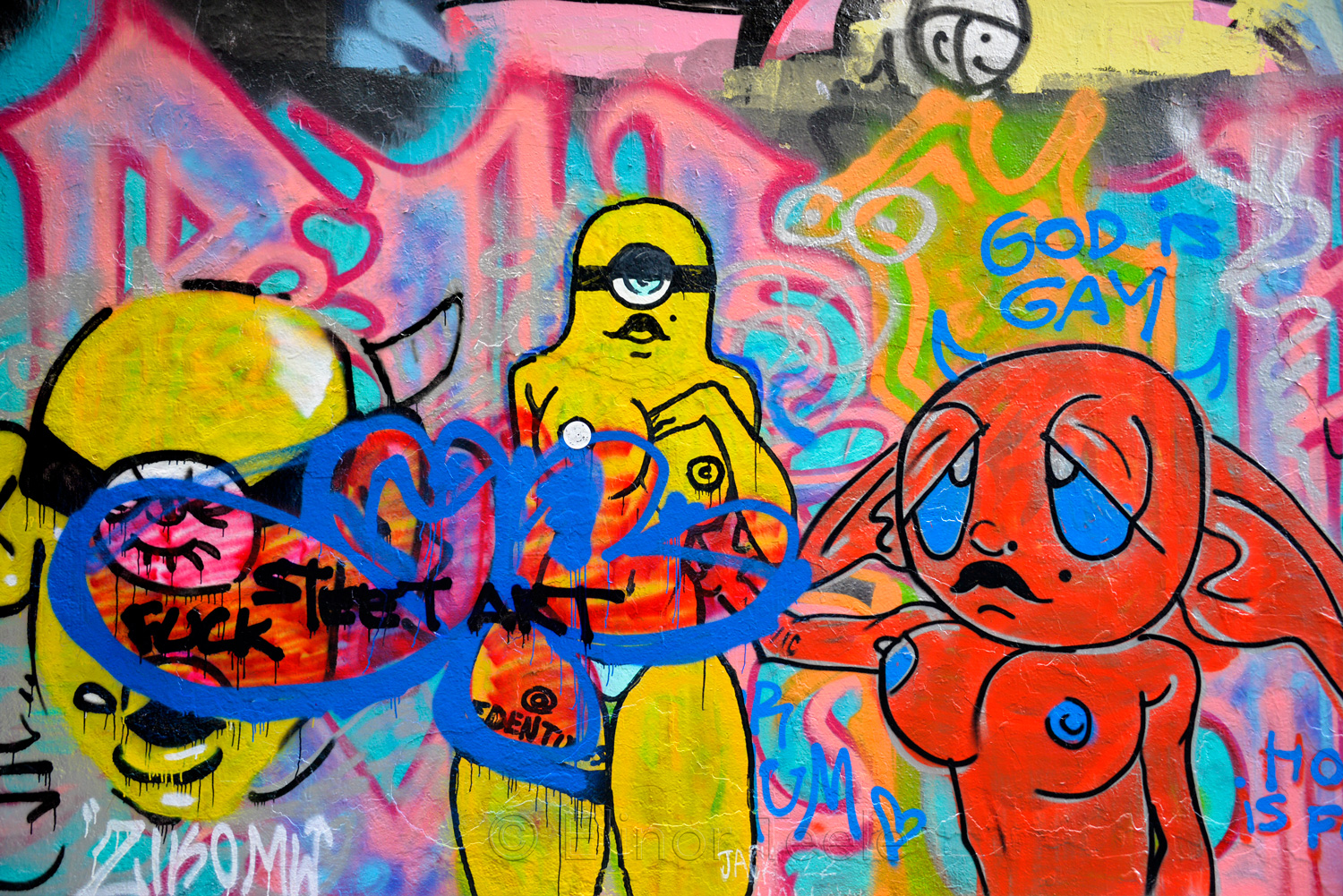 Street Art - Aliens - Hosier Lane, Melbourne