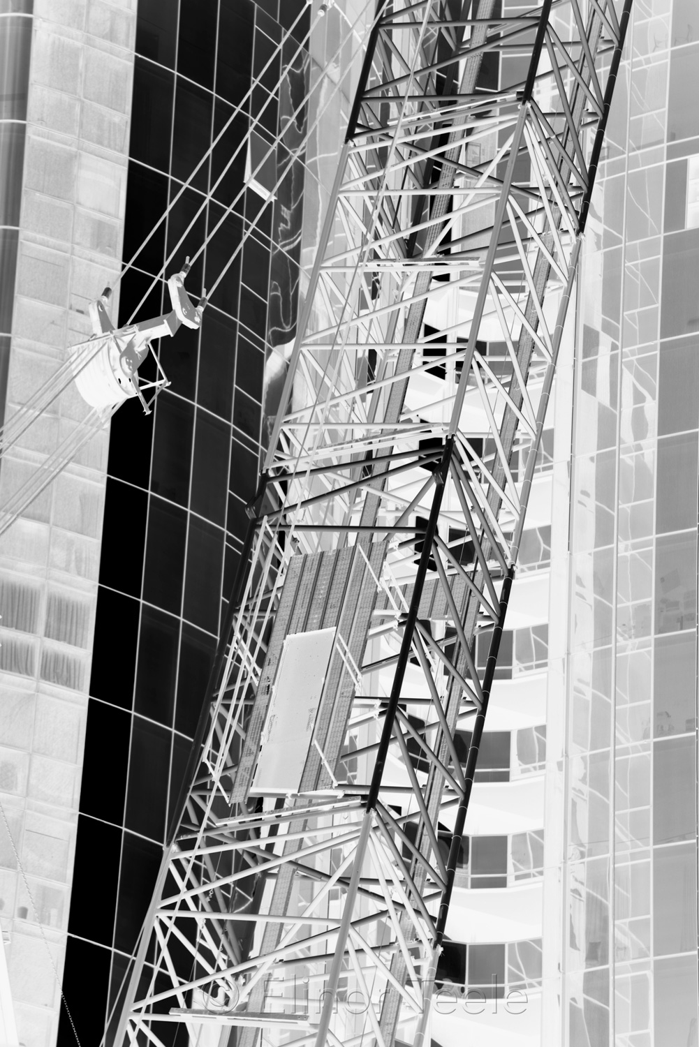 Abstract Melbourne - Crane Close-Up