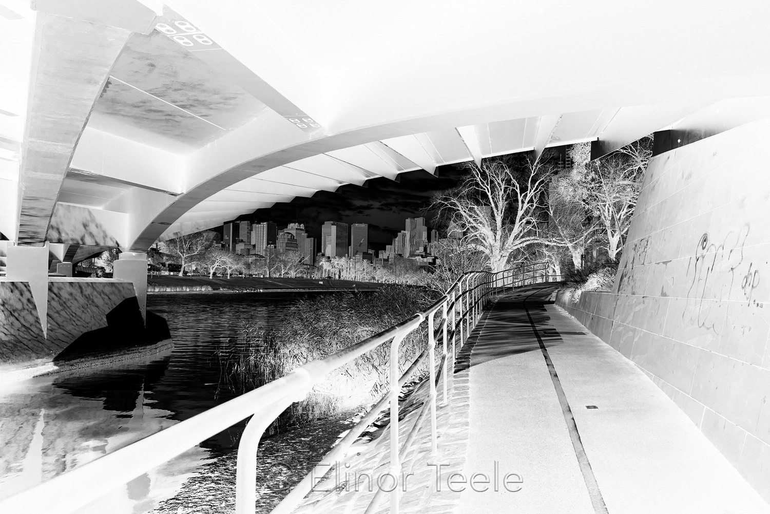 Abstract Melbourne - Swan Street Bridge 4
