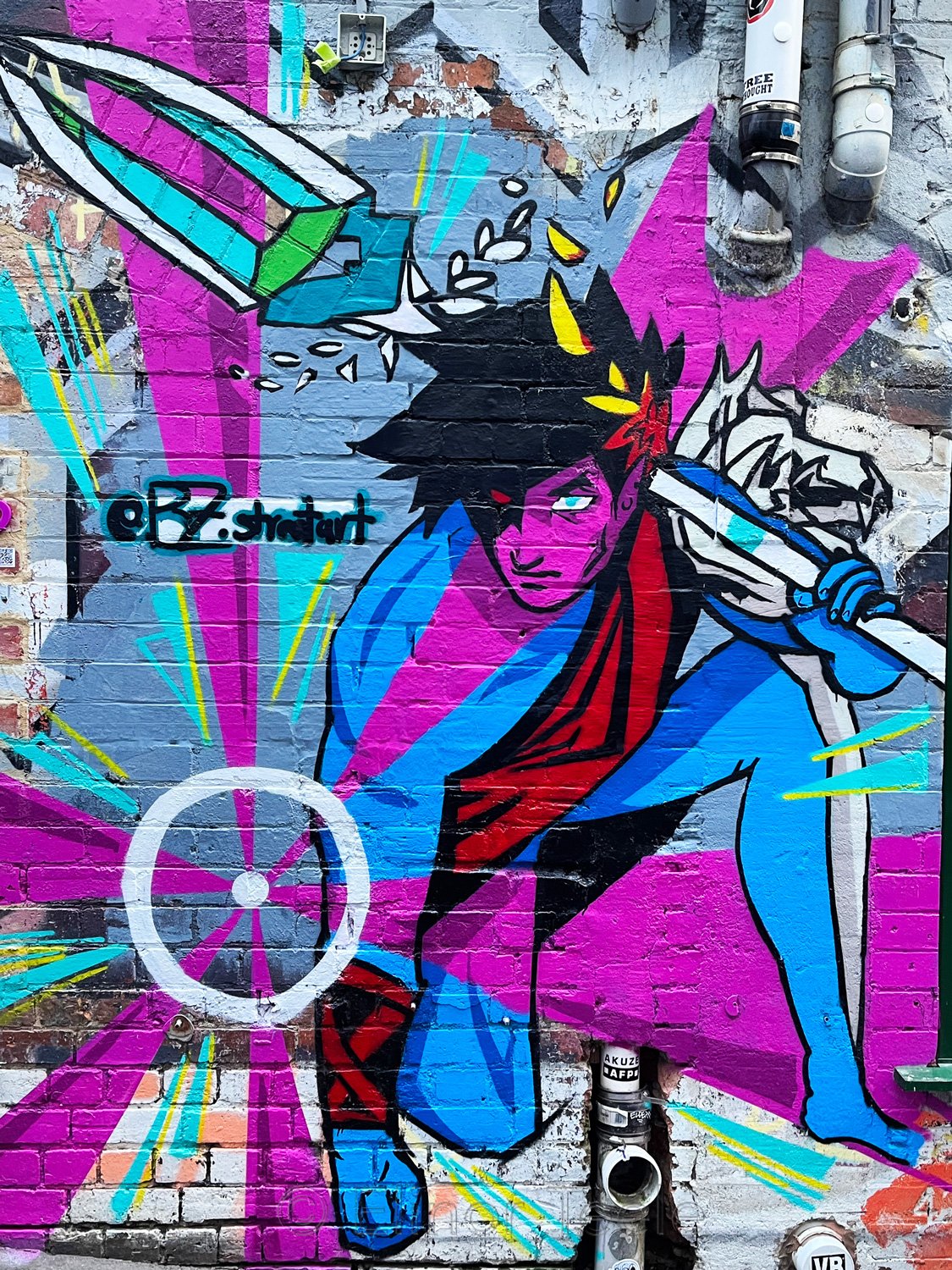 AC/DC Lane - Melbourne Graffiti - August 2023 3